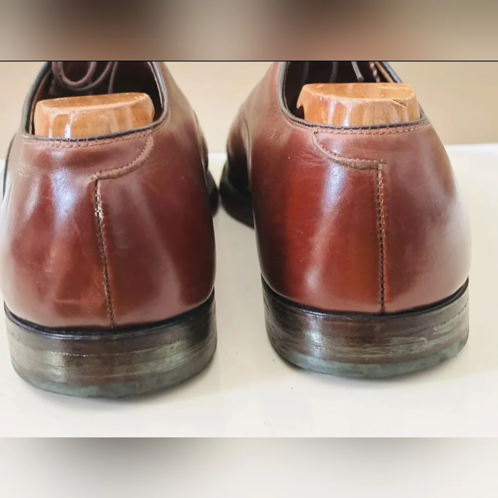 Alden Brown Leather Oxfords